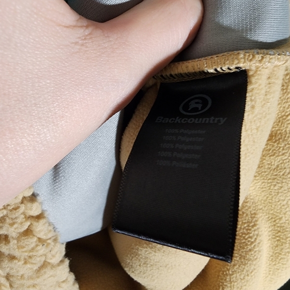 Backcountry Tan Sherpa Sweater - Picture 4 of 7